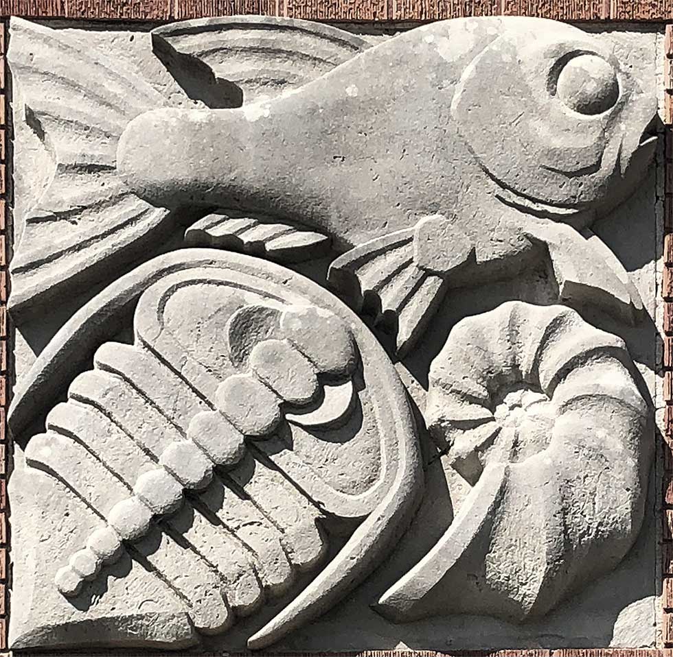 Herring Coe - Untitled Bas Relief